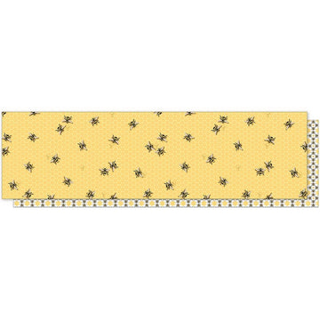 FAIRE - Great Finds Kitchen Honeybee Honeycomb Table Runner - Decor